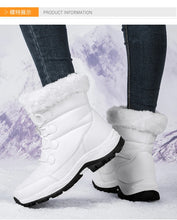 Autumn Winter High-Top Warm Cotton Boots Snow Boots for Cold Weather Comfortable Shoes for Women