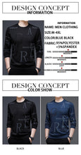 BROWON Spring Autumn Black T Shirt Men Long Sleeve O-neck Collar Fashion Trend Letter Print Slim T-shirt for Men Street Wear