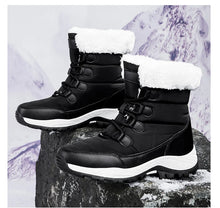 Autumn Winter High-Top Warm Cotton Boots Snow Boots for Cold Weather Comfortable Shoes for Women