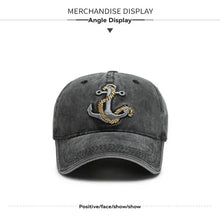 Hat Men's Spring/Summer Trend Embroidered Cowboy Baseball Hat Duck Tongue Hat Outdoor Travel Sunshade Hat