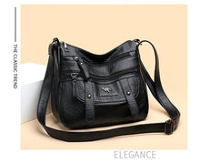 Soft Leather Mother Bag Large Capacity Fashionable Shoulder Crossbody Bag for Women