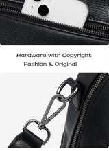 ZOOLER First Layer Genuine Leather Backpack Designed  Plaid Large Capacity Backpack School Bags College Girl Hot#SC1703