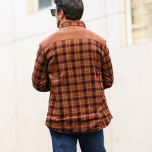 Men's Jackets Winter Windproof Warm Casual Bomber Coat Plaid Sherpa Lined Flannel Outdoor Classic Jacket Men US Size