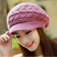 Knitted Women Winter Hats SnapBack Wool