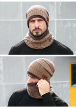 Winter Hats For Men Skullies Beanie Hat Winter Cap Men Women Wool Scarf Caps Balaclava Mask Bonnet Knitted Hat Gorras