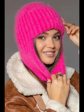 Winter Hat Women Russian Winter Trapper Hat with Ear Flaps - Thick Knitted Ushanka for Cold Weather Military Style Fur Pilot Hat