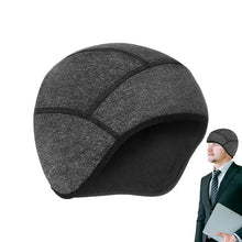 Winter Cycling Hat For Men Warm Fleece Lined Windproof Hat Warm Ski Ear Band for Winter Cold Weather Hat for Men Adults All Ages