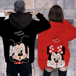 Disney Stitch Sweatshirt Woman/ Men's Sweatshirts Fashion Y2k  Couple Hoodies 3D Print