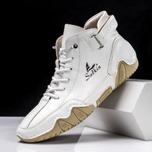 Handmade Men Boots New 2025 Leather Casual Shoes Outdoor Non-Slip Man Ankle Design Sneakers Tenis Masculino Zapatillas