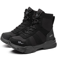 Work Boots Indestructible Safety Shoes Men Steel Toe Shoes Puncture-Proof Sneakers Women Non Slip Work Shoes Male Tactical Boots