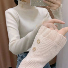 Winter Women Turtleneck Sweater Oversize Long Sleeve Top