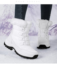 Autumn Winter High-Top Warm Cotton Boots Snow Boots for Cold Weather Comfortable Shoes for Women