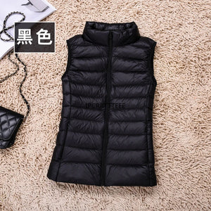 Women Sleeveless Slim Ultra Lightweight Vests Windproof