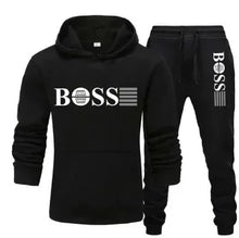 Two-piece Fitness Sets for Autumn and Winter, Casual Sportswear for Both Men and Women, Paired with Fashionable Hooded Sweatshir