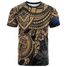 Creative Pohnpei Oversized 3D Printed   Short Sleeved T-shirt for Men and Women Fun O-neck Design