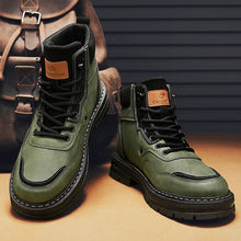 CYYTL Mens Boots Ankle Casual Winter Shoes Cowboy Combat Tactical Motorcycle Leather Chelsea Work Outdoor Hiking Luxury Designer