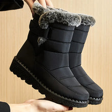 Women's Boots 2026 Trend Winter Shoes For Woman Winter Boots Ankle Low Heels Botas Mujer Waterproof Snow Boots With Fur Shoes