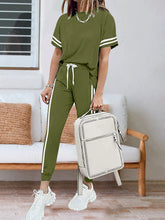 Women's Casual Long Sleeve Fitness Set Slim Fit Two-Piece Suit for Spring/Summer Outings Commuting Suitable for Daily Wear