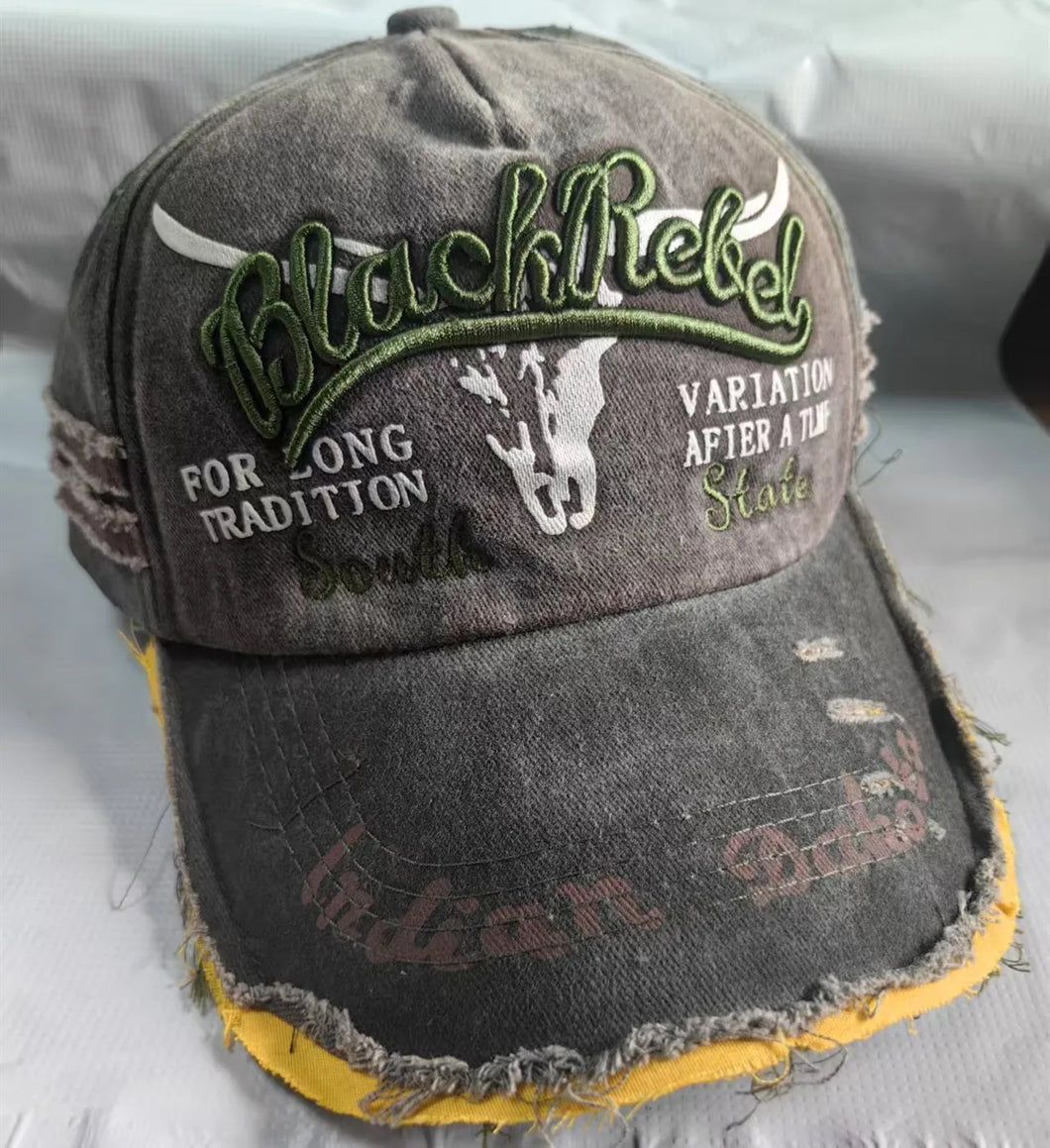 New Cool Fashion Men Washed Cotton Baseball Cap Retro Four Seasons Male Outdoor Sport Cap Hat For Men Accessory