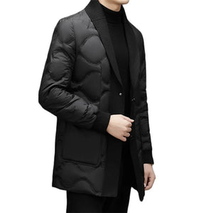 BATMO 2023 new arrival winter 90% white duck down jackets men,Long Overcoat trench coat size M-4XL ASD-YR158