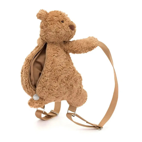 Plush Bear Backpack Women Luxury Brand Designer Tote Bag New In Handbag Cute Cosy Crossbody Bag Lovely Animal Toys Shoulder Bag
