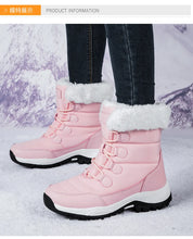Autumn Winter High-Top Warm Cotton Boots Snow Boots for Cold Weather Comfortable Shoes for Women