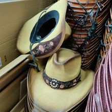 New cowboy hat women men fashion western knight hat embroidery accessories travel sun hat