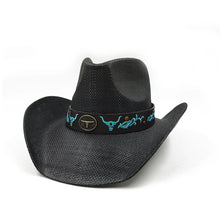 New cowboy hat women men fashion western knight hat embroidery accessories travel sun hat