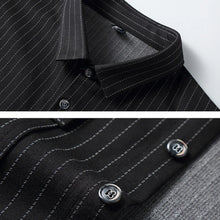 Stripe Sets Men 10XL 11XL Plus Size Suits Stripe Cargo Shirts Jacket Pants Male Fashion Casual Spring Autumn Suits Big Size 11XL