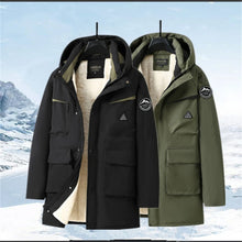 Winter Cargo Parkas Men Thick Fleece Jacket Coats Plus Size 13XL Camp Parkas Waterproof Casual Winter Long Jacket Male Big Size