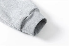 Men's fashion casual sportswear, outdoor fitness jogging set, autumn and winter pullover hoodie + warm pants two-piece