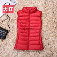 Women Sleeveless Slim Ultra Lightweight Vests Windproof