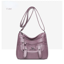 Soft Leather Mother Bag Large Capacity Fashionable Shoulder Crossbody Bag for Women
