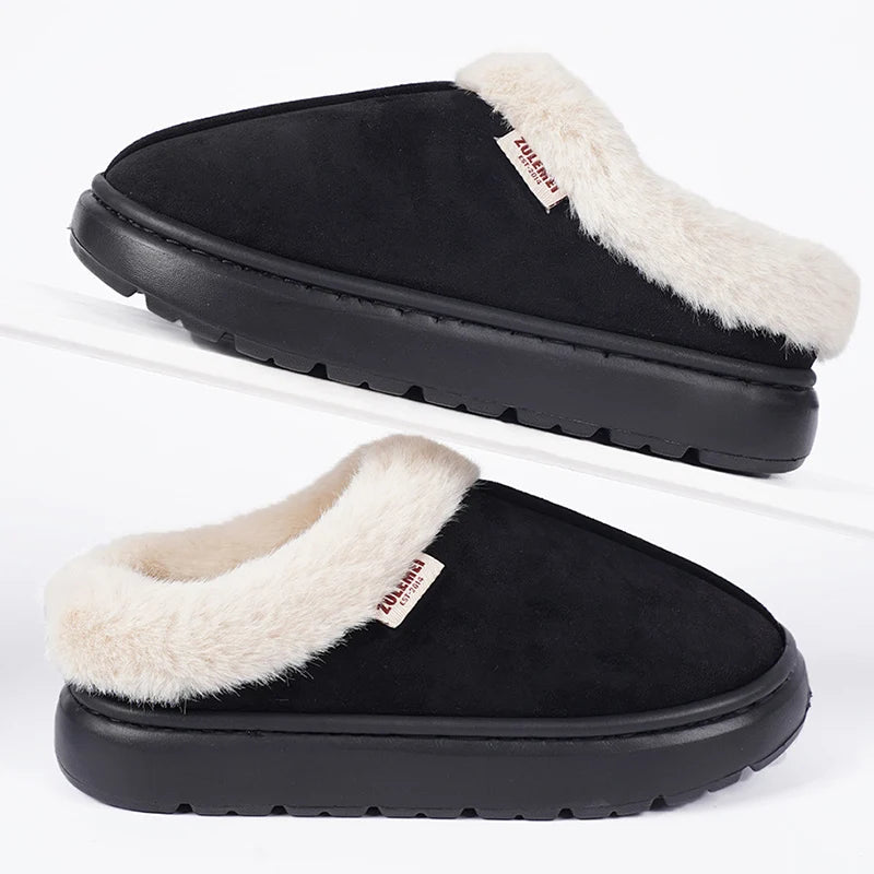 Boots 2025 New Women's Boots With Fur Winter Shoes For Woman Winter Footwear Women Comfortable Indoor Outdoor Snow Botas Mujer