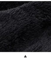 Men's Big Size Knitted Hat for Winter Warm Wool Blend Hat Tide Big Head Thickened Fleece-lined Cold-proof Cotton Beanies 60-65cm