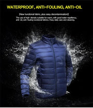 Men Waterproof Lightweight Padded Duck Down Jacket Autumn/ Winter