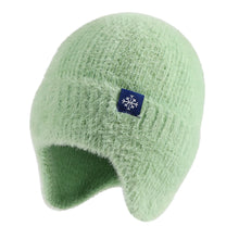 Winter versatile knitted hat for women with ear protection and elastic hood for warmth, cold resistance, and windproof riding