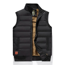Big Size 8XL New Men Winter Waterproof Work Plush Vest Outdoor Fishing Hiking Jacket Coat Male Waistcoat Vest Sleeveless Coat