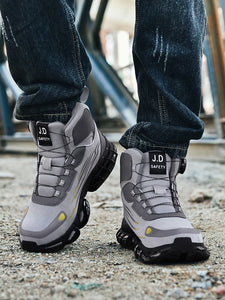 Steel Toe Cap Shoes For Men Work Boots Puncture-Proof Work Safety Shoes Protective Working Shoes Male Footwear Security Sneakers