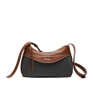 ZOOLER Luxurious Genuine  Oxford Cloth Crossbody Bag