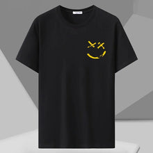 Mens T Shirts Printed Tee Plus Size 110-180kg 5XL 6XL 7XL Black T-shirt Round Neck Short Sleeve Oversized Tops Big Men Clothing