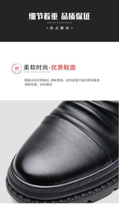 Men's Leather Boots  Comfortable Anti Slip