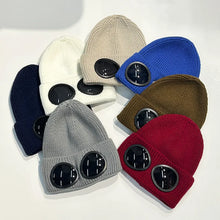 Winter Warm Beanie Hats Women Men Winter Windproof Glasses Knitted Ski Mask Cap Outdoor Ear Protection Sports Cold Hat Garros