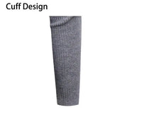 Two-piece Knitted Sweater for Men's Pullover Loose Inner Round Neck Warm Bottom Sweater
