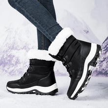 Autumn Winter High-Top Warm Cotton Boots Snow Boots for Cold Weather Comfortable Shoes for Women