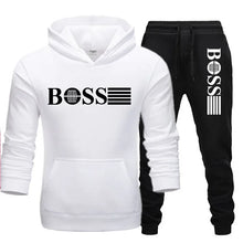 Two-piece Fitness Sets for Autumn and Winter, Casual Sportswear for Both Men and Women, Paired with Fashionable Hooded Sweatshir