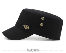 Mens Baseball Cap  Flat Caps  Spring Autumn Tactical Hat Men's Flat Top Cotton Cap Sports Leisure Hats