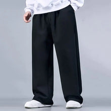 Plus Size Men Sports Pants 5XL 6XL 7XL Men's Cotton Trousers Joggers Sportswear Black Solid Ice Silk Baggy Sweatpants Male Pants