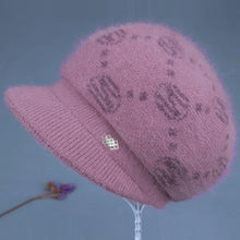 Winter Hat for Women Scarf Beanie Fleece Lined Ear Flap Thermal Knitted Berette Unisex Cold Weather Outdoor Mother Elderly