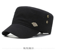Mens Baseball Cap  Flat Caps  Spring Autumn Tactical Hat Men's Flat Top Cotton Cap Sports Leisure Hats